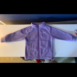 Lavender Columbia baby fleece